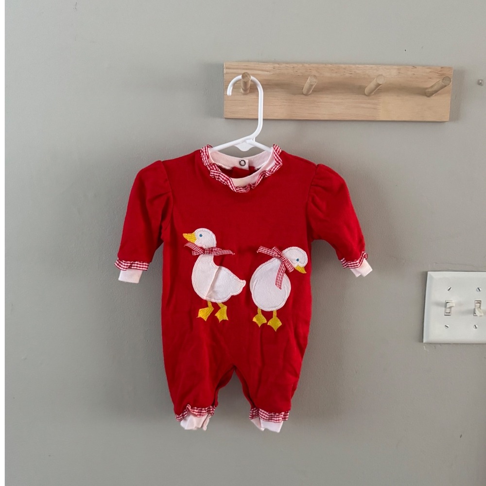 3M vintage little me duck romper